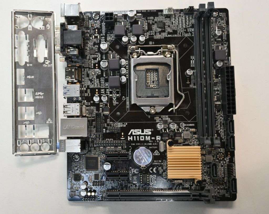 Motherboards - ASUS H110M-R ** GAMING MOTHERBOARD ** GOOD CONDITION ...